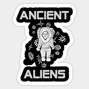 Ancient astronaut 3 Sticker